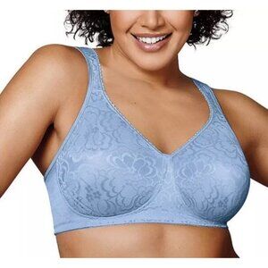 Playtex Blue Floral Bra